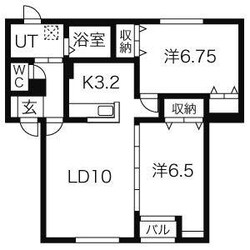 コルティーレ・スードの物件間取画像